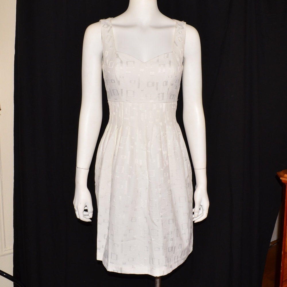 MAX and CLEO White Dress Size 4 Small S NEW 💖✨